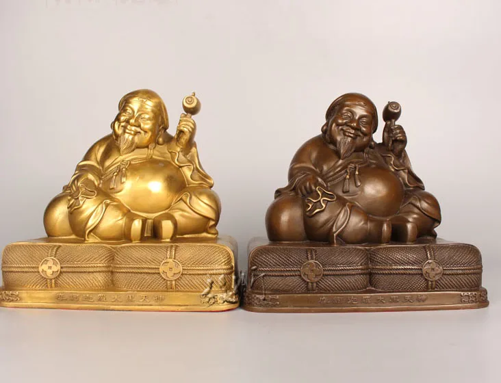 Japan home Porch lobby OFFICE efficacious Protection Mascot thriving business Mahakala Fortune God FENG SHUI art | Дом и сад