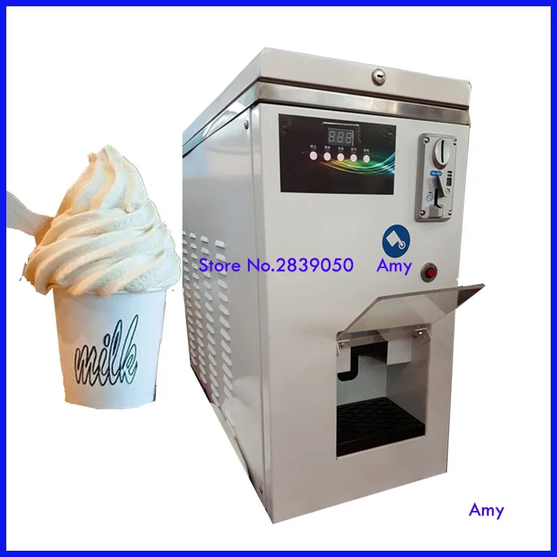 3600W R22 vending ice cream machine coin operated ice cream vending