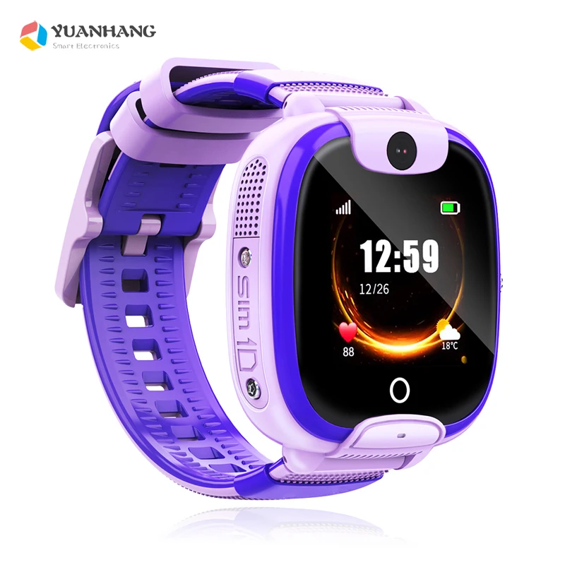 

2019 New IP67 Waterproof Smart Electronic Accurate Tracker Location SOS Remote Monitor Camera Kid Student Phone Watch Wristwatch
