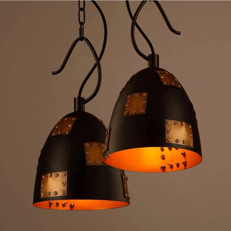 

Creative retro Iron Nordic pendant lights Restaurant led light coffee shop Personal Pendant lamps Farmhouse lighting fixtures