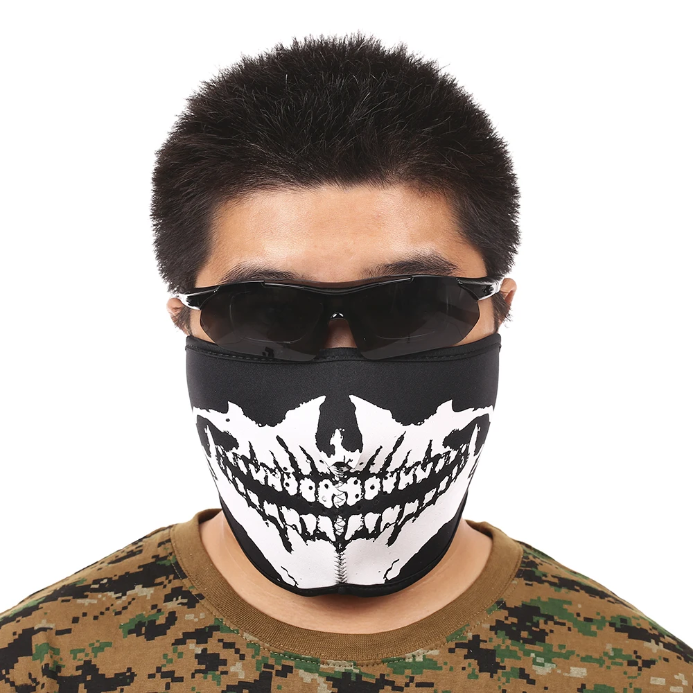 Cycling Face Mask Breathable Half Mask Shield Face Mask for Cycling