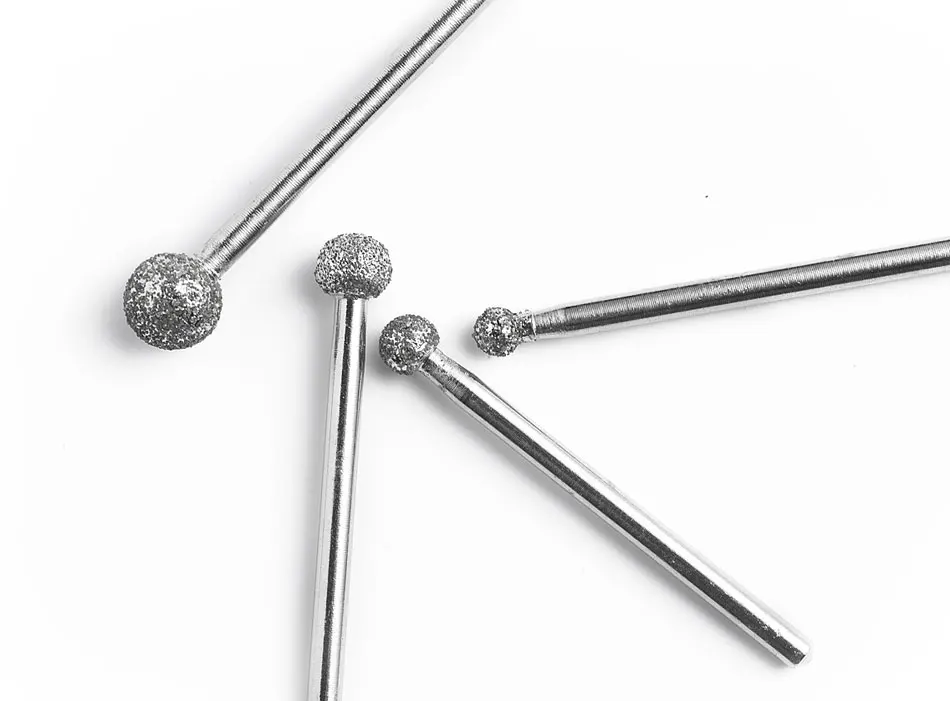 Грит #60 алмазные лезвия бит dremel металла бит dremel инструменты полировки шлифовальные биты 3/4/5/6/8/10/12 мм для вращающихся инструментов для dremel