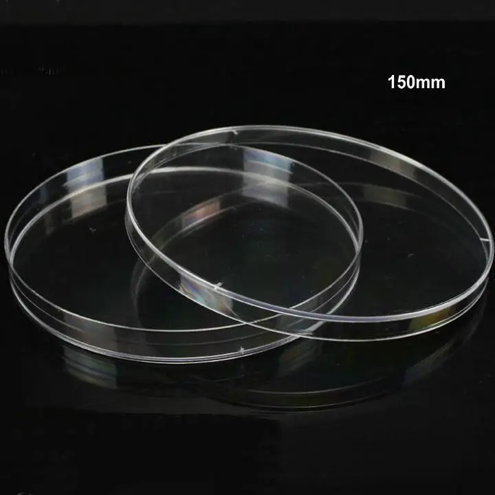 Free shipping 10pcs/lot 150mm plastic petri dish with cover, petri plate, cultrue dish, culture