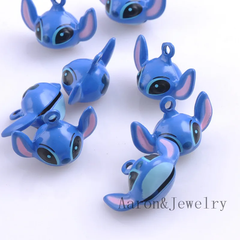 

1 Pcs 24x16.5mm Mix Colors Loose Beads Small Cartoon Jingle Bells Christmas Decoration Gift Wholesale CP0585X