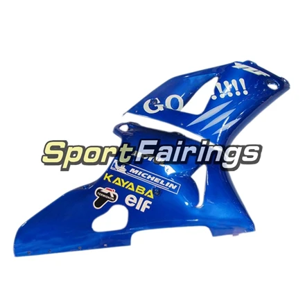 Выполните Обтекатели для Yamaha YZF1000 R1 год 98 99 1998 1999 Sportbike ABS Мотоциклетный кузов передка Обтекатели блеск синий корпусов
