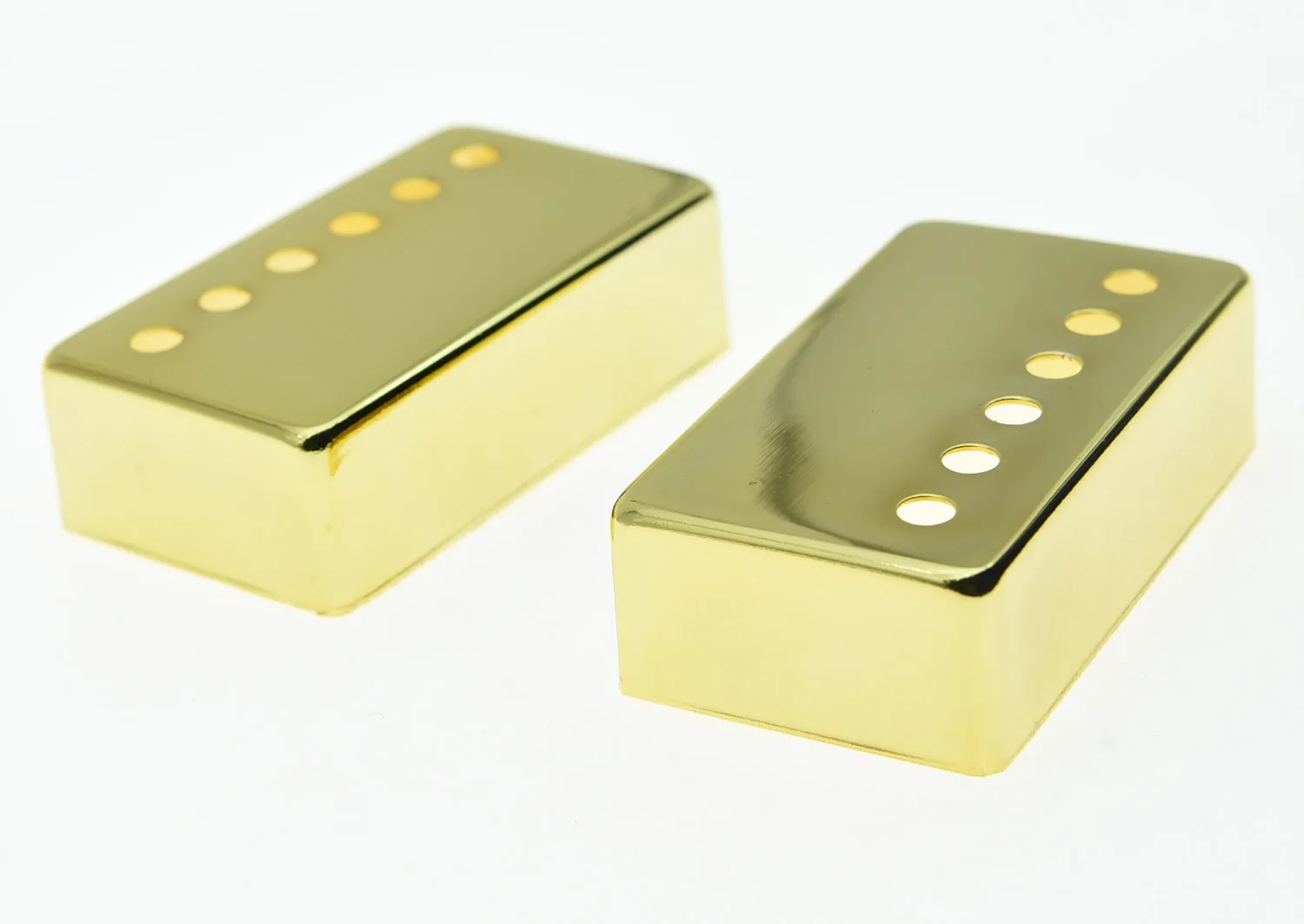 Kaish 2X Золото LP Humbucker Гитары пикап крышка 50and 52 полюс расстояние Чехлы для мангала для Les Paul