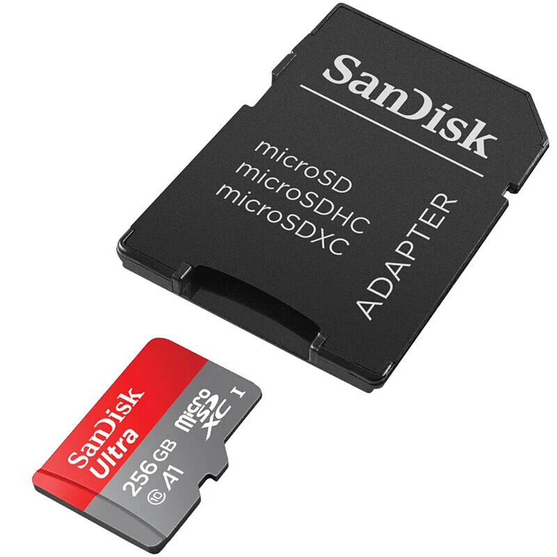 Двойной Флеш-накопитель SanDisk карты памяти 16 Гб оперативной памяти, 32 Гб встроенной памяти, 64 ГБ 128 100 МБ/с. UHS-I TF/микро SD карты 200 ГБ 256 Class10 ультра SDHC/SDXC карты флэш-памяти