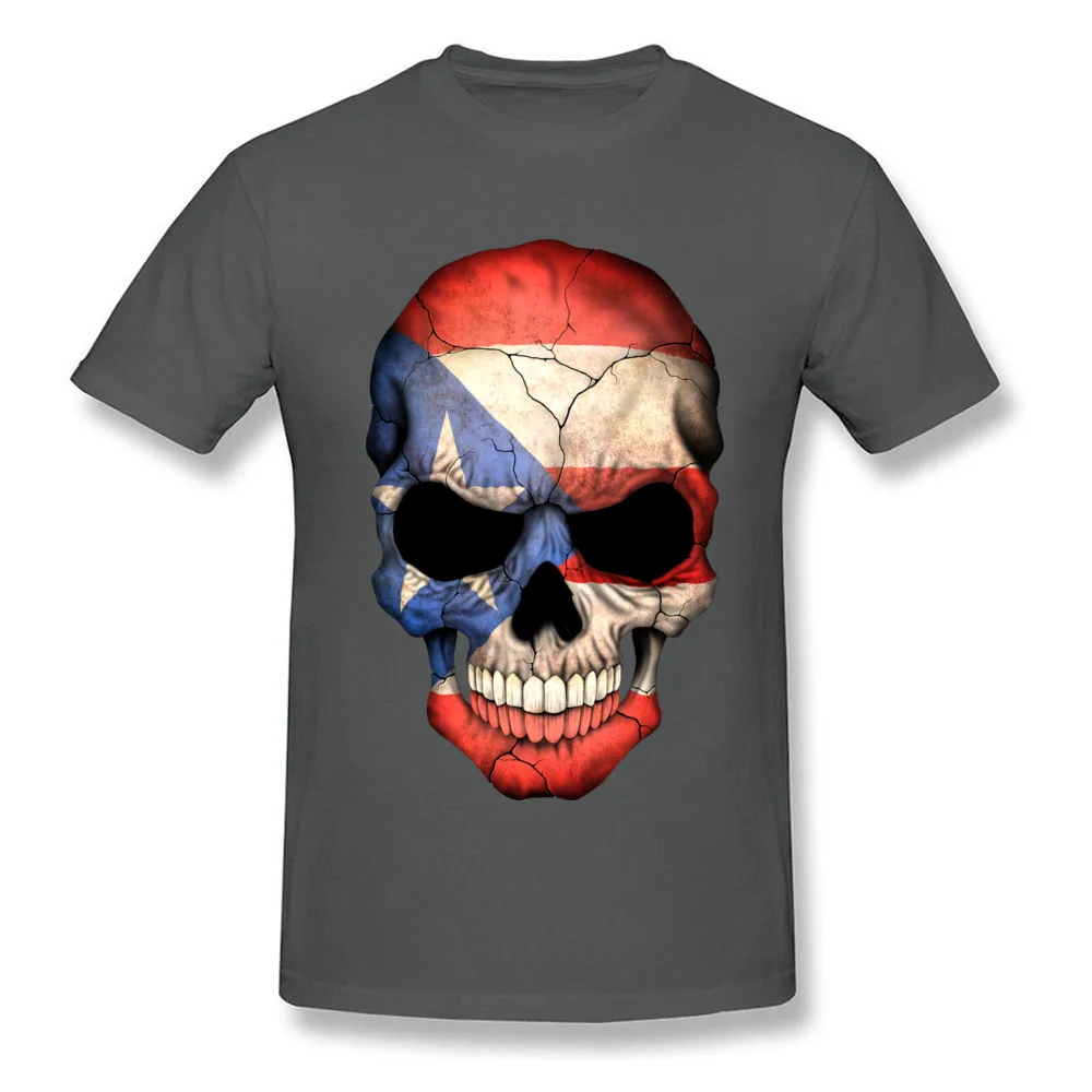 Puerto Rican Flag Skull_carbon