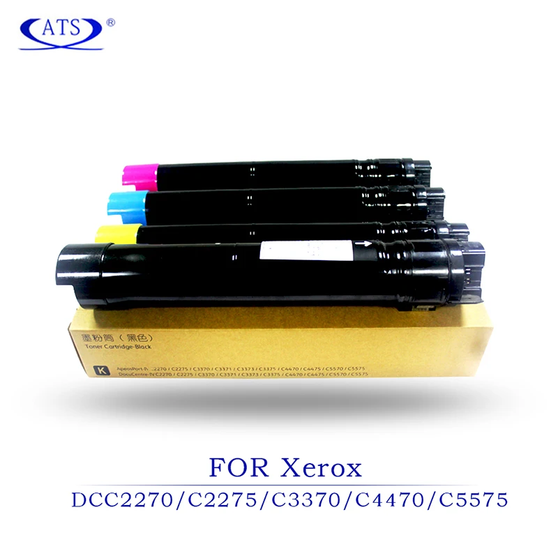 Картридж с тонером CMYK для Xerox DCC 2270 2275 3370 4470 5575 DCC2270 DCC2275 DCC3370 DCC4470 DCC5575 4 шт./компл. |