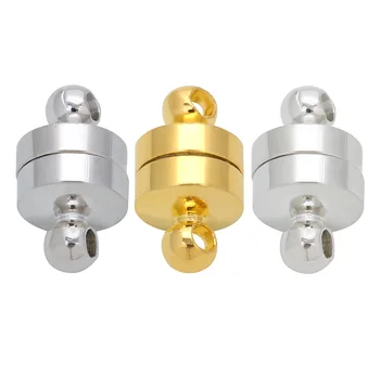 

10 pieces magnetic clasp bracelet necklace connecting clasp for jewelry making DIY accessories size 6 * 11mm