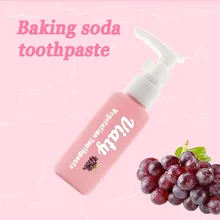 Удаление пятен отбеливающая зубная паста борется с кровотечением десны Освежающая зубная паста забота о здоровье полости рта Виноградный Вкус зубная паста