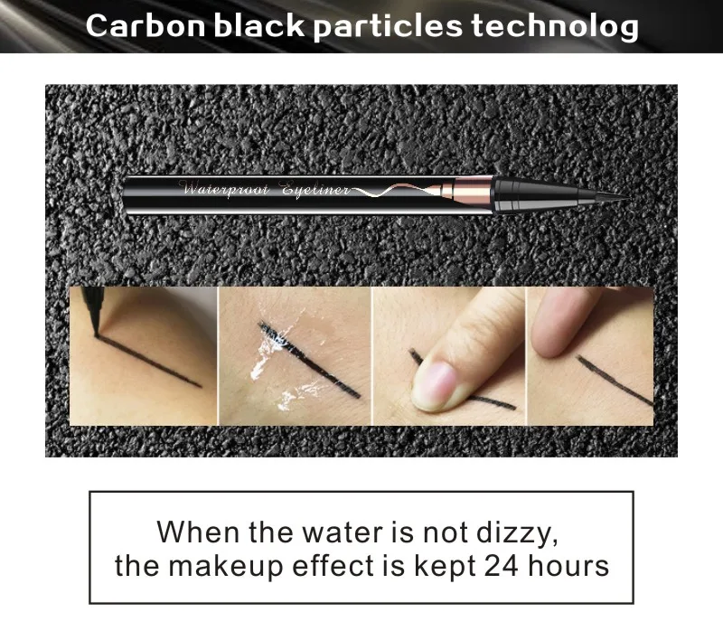 HENLICS Queen Secret Eyewear Eyeliner Pen Long-lasting Waterproof Liquid Eyeliner Pen Black Eye Liner Pencil Eye Makeup Cosmetic (10)