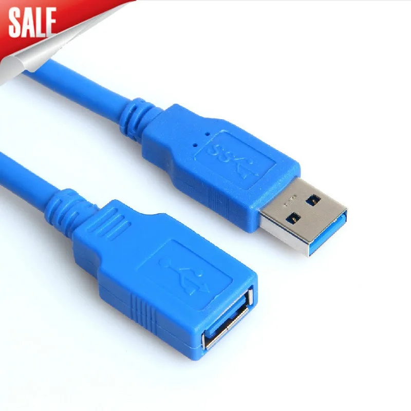 

High Speed USB3.0 Extension Cable Male to Female Data Cord Connector For Laptop PC Printer Hard Disk
