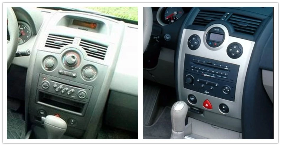 Cheap NaviFly Android 9.1 car multimedia player 2+32G for Renault Megane2 2003-2010 Autoradio GPS Navigation WIFI BT 4 Core Double Din 8