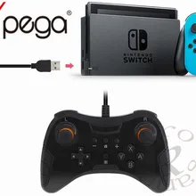 DHL 50 шт./лот USB Проводная игровая клавиатура геймпад Pro контроллер для nintendo переключатель/Паровая/ПК(Windows XP/7/8/10), PS3& Android