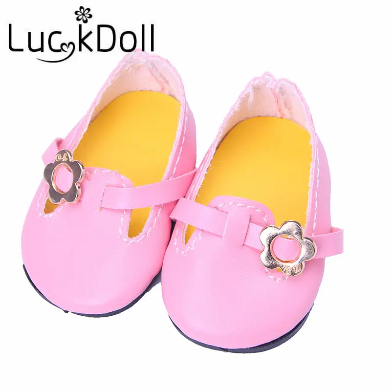 Luckdoll одноцветное цвет милые модная обувь для дюймов 18 дюймов американские куклы интимные Аксессуары куклы