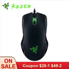 Razer мышь Lancehead Tournament Edition Проводная игровая мышь 16000 dpi 5G Оптический сенсор 450 ips дизайн