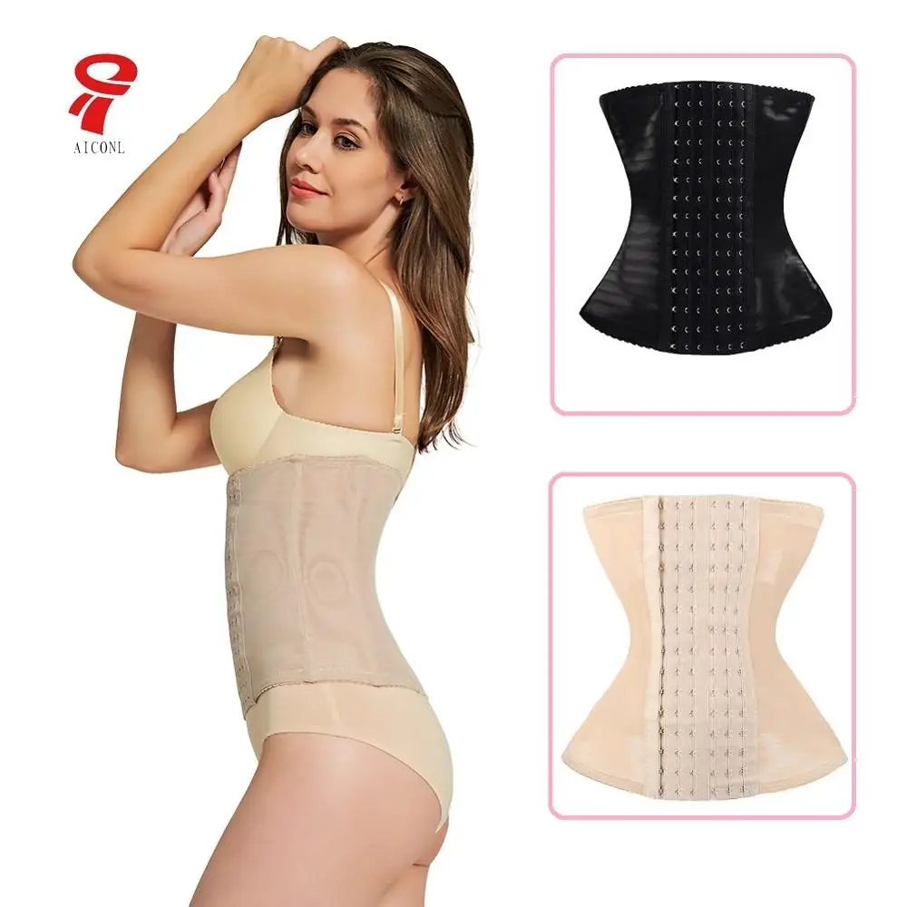 

waist trainer waist cincher body shaper slimming belt corset weight loss trummy shaper stomach underbust underwear girdle