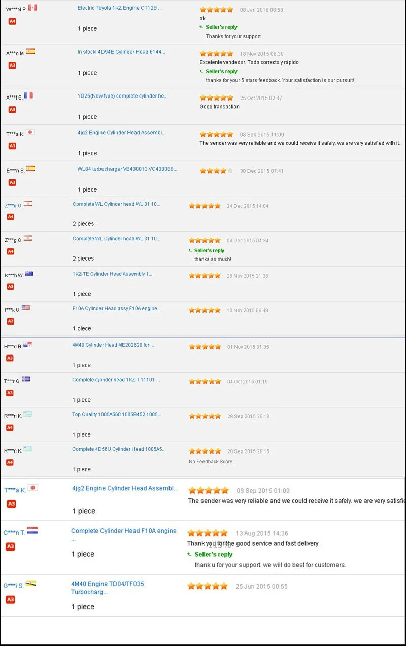 aliexpress products feedback