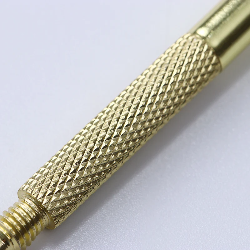 1 шт. для дизайна ногтей ручная свисающая сверла дырочная ручка для пирсинга Маникюрный Инструмент для дизайна ногтей случайный цвет