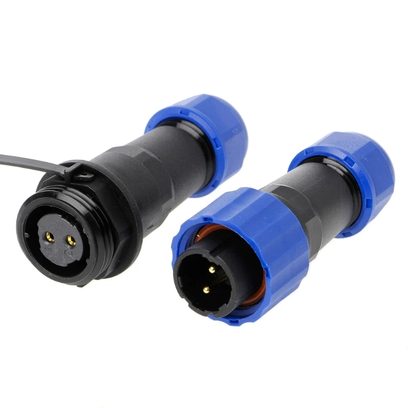 IP68 Serie SP16 2Pin-9Pin Wasserdichte Rundsteckdose LED-Stecker —DE SHN