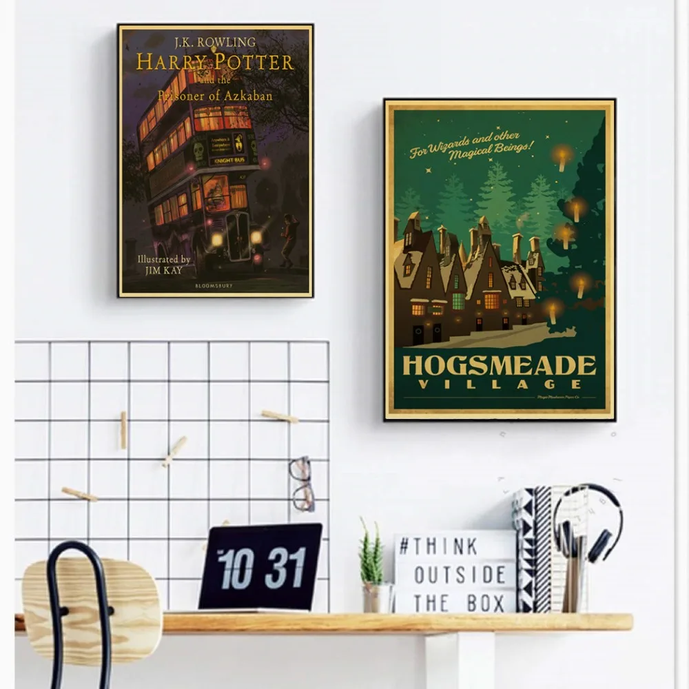 Hogwarts School Hogsmeade Тур плакаты и принты холст живопись настенные картины для гостиной украшения домашний Декор без рамы
