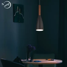 Современный Лофт простые подвесные светильники E27 led одна голова подвесной светильник для кухни гостиной прикроватный ресторан кафе офисная комната