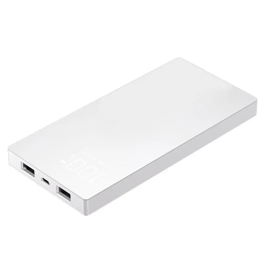 

20000mAh Wireless Charge Power Bank Dual USB Output Digital Display powerbank Portable External Battery Charger Mobile Power