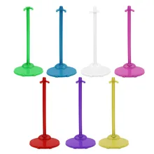 Hot 30pcs Plastic Bright Color For Doll Display Support Rack Doll Support Children Toy Accessories New