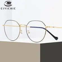 Шикарные женские очки, анти-голубые лучи, очки для мужчин, близорукость, оптическая оправа из сплава, кошачий глаз, компьютерные очки, UV Gaming Gafas Luz Azul COG37