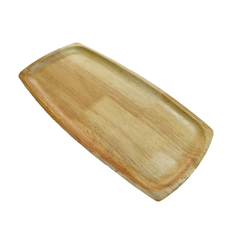 

Wooden pallet, rectangular household, Japanese log plate, tea tray, solid wood plate, round Nordic cake tray.