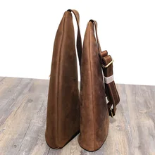 free shipping 15PCS/LOT Western Chest Bag Genuine Leather Men Bag Retro and Vintage Messenger Bags For Men Chest Pack
