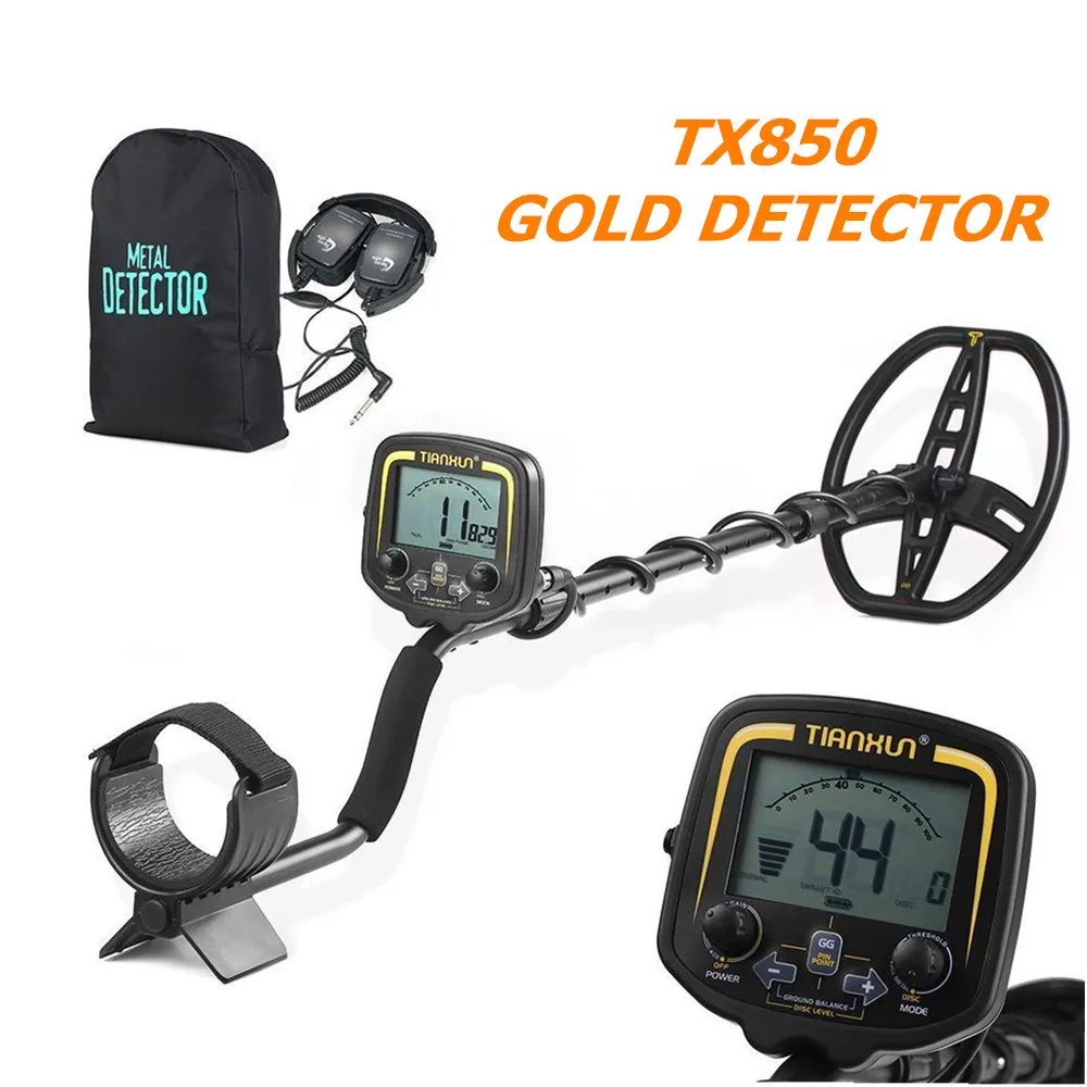 

New Arrival TX-850 Underground Metal Detector TX850 Gold Digger Treasure Hunter \ MD6350 Updated Version Two Year Warranty