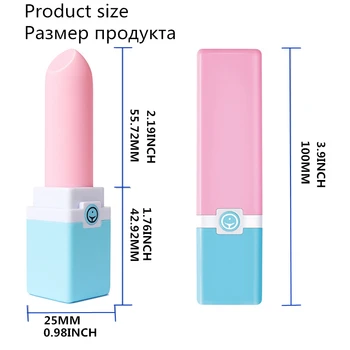 Lipstick Vibrator 10 Speed USB Rechargeable Massager G-spot Stimulates Clitoris Waterproof Vibrators Sex Toys for Women Products 6