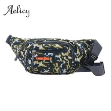 Aelicy, модная камуфляжная поясная сумка, мужская, качественная, водонепроницаемая, сумка через плечо, для женщин, для спорта на открытом воздухе, большая емкость, нагрудная сумка, Мужская