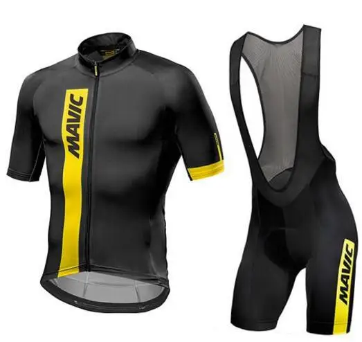 Для велоспорта Mavic Jersey Pro Team с короткими рукавами комплект велосипедной одежды Ropa Ciclismo велосипедная одежда спортивный костюм 9D Pad