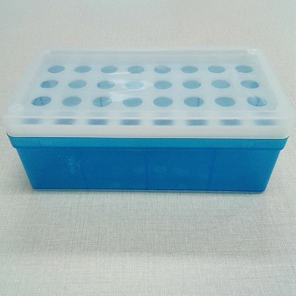 5ml Plastic Micro Centrifuge Tube Stand Holder Box 32 Position Lab