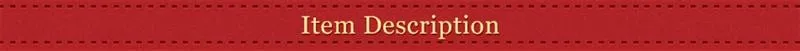 Item description