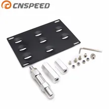 CNSPEED передний бампер Фаркоп номерной знак кронштейн для BMW MINI COOPER F10 F22 F30 F31 2 3 5 серии YC101096