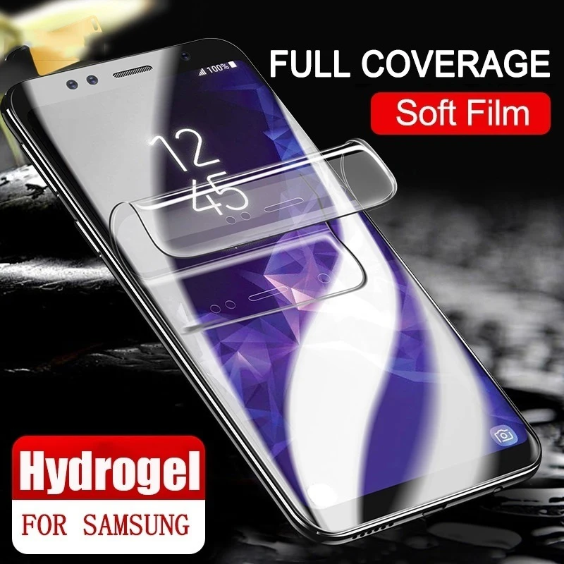 

Screenprotector Hydrogel Film for Samsung a70 a50 s8 s9 s10e s10plus note 8 9 s7edge Full Screen Protective Film Vetro Temperato