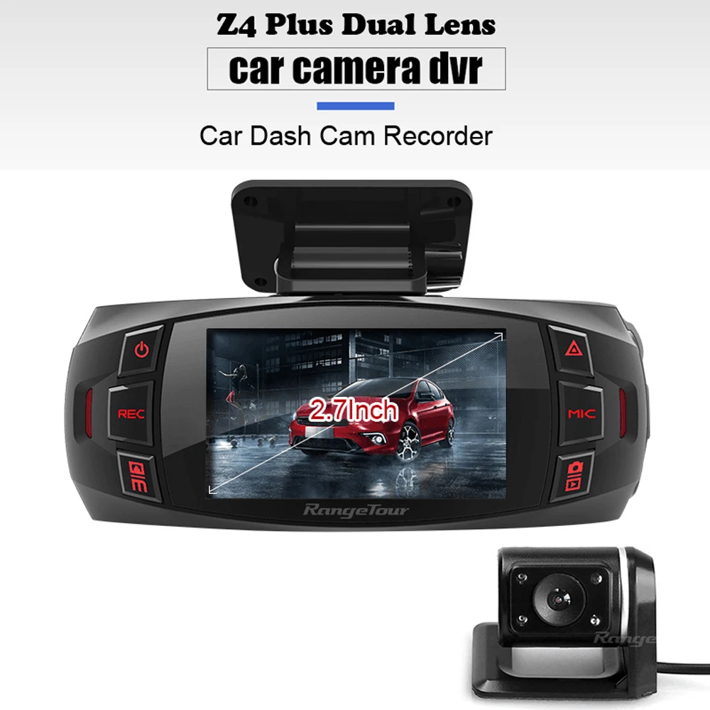 Full HD 1080P камера заднего вида Z4 Dashcam 2018 новая с углом обзора 170 градусов