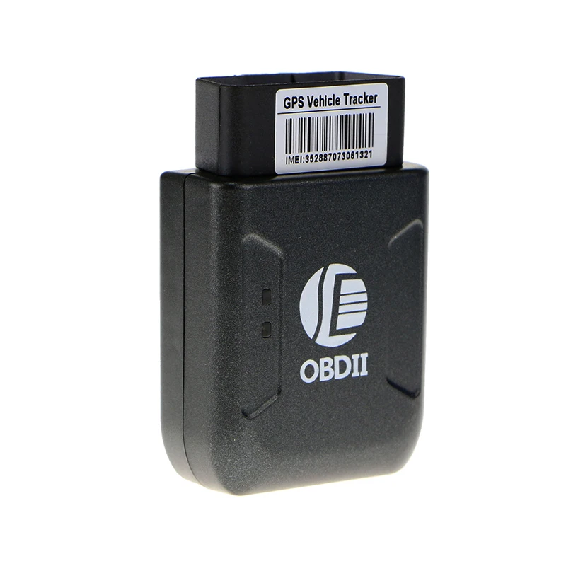 Мини OBD II автомобиля Автомобильные gps устройства слежения GSM GPRS gps с Стандартный OBDII 16 контактный разъем устройства слежения ПВХ