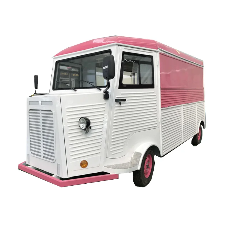 

Customized new design street food truck vans and mobile food cart food trailer for sale