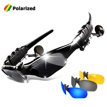 JackJad смарт беспроводной Bluetooth Спорт на открытом воздухе солнцезащитные очки Google с наушниками наушники телефон вождения MP3 музыка солнцезащитные очки