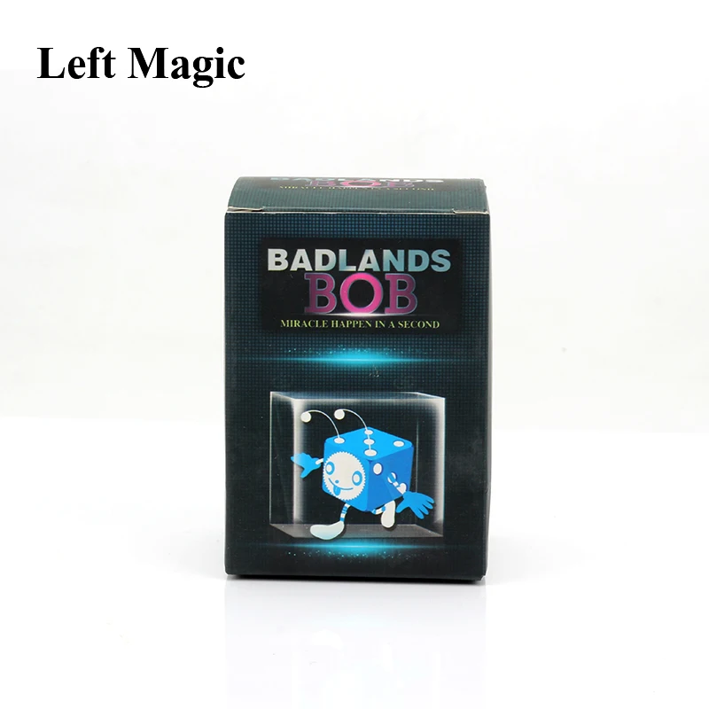 

Badlands Bob Wood Magic Dice Magic Tricks Metal Close Up Street Stage Magic Props Mystery Magician Accessory G8261