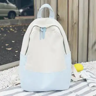 Модный женский рюкзак, женская сумка для книг, женский рюкзак для школьников-подростков, школьная сумка для девочек, стильная школьная сумка - Цвет: light blue AWE9656