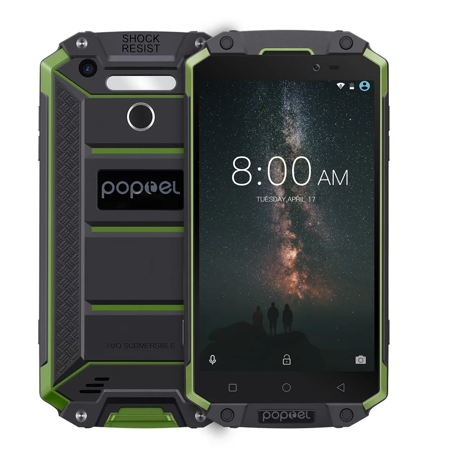 POPTEL P9000 Max IP68 водонепроницаемый ударопрочный мобильный телефон экран 5 дюйма FHD 4