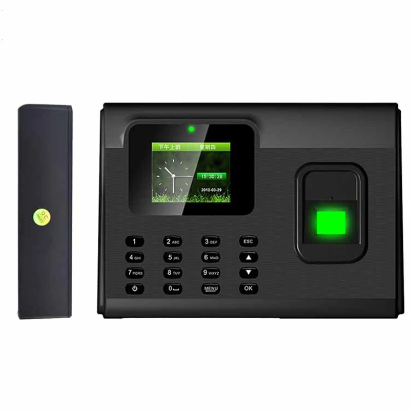 Biometric Fingerprint Time Attendance System USB Access Control Fingerprint Employee Time Clock Time Attendance Machine TCP IP