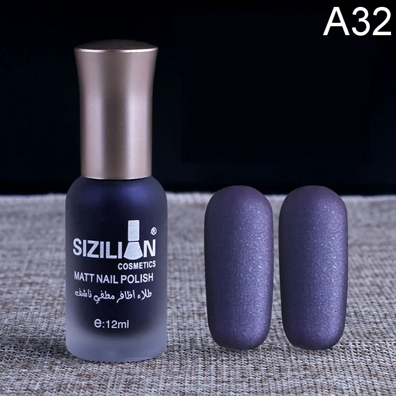 

20 Colors 12ml Matte Dull Nail Polish Nail Art Design Manicure Nail Beauty Nude Colors Nail Polish Gel Lacquer
