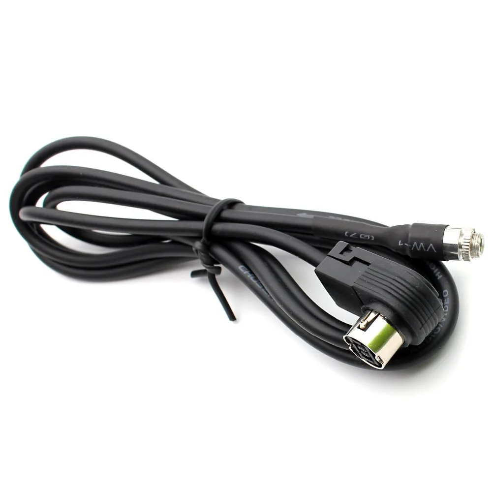 3.5mm Car stereo Aux car cable adapter for Mp4 Mp3 Alpine Kca